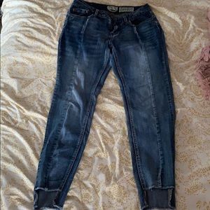 Size 8 ankle length skinny jeans